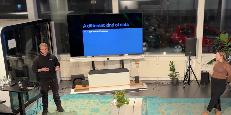 Talk: Voice of Customer at Smartbroker, Deutsche Bank Technology Talks 2024