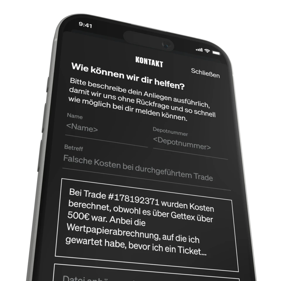 Screenshot of SMARTBROKER+ feature