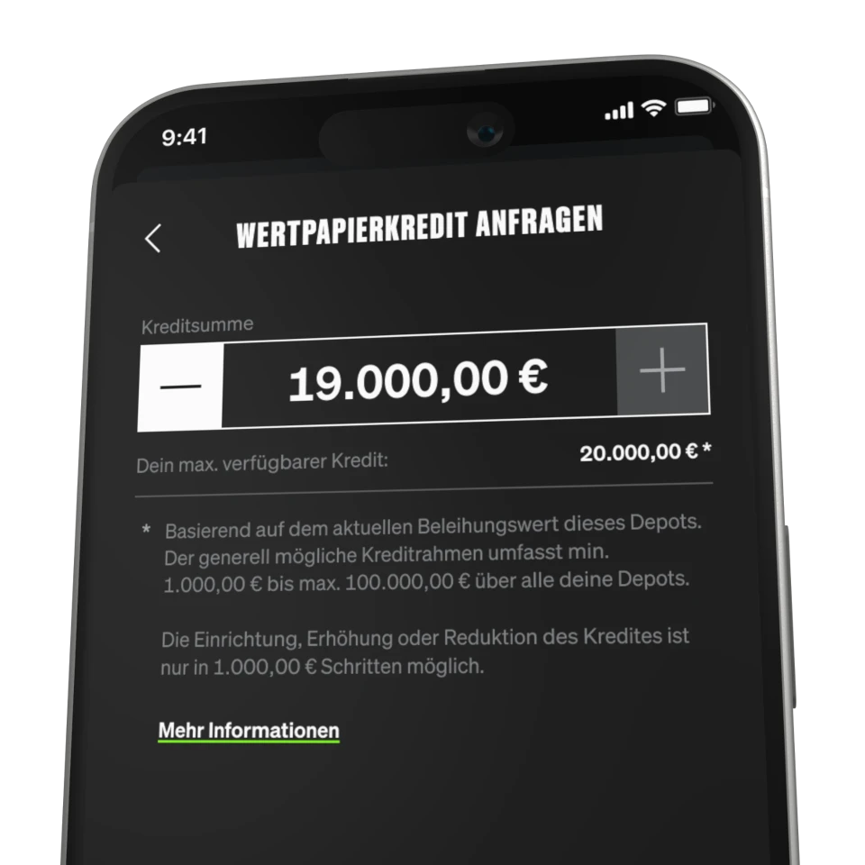 Screenshot of SMARTBROKER+ feature