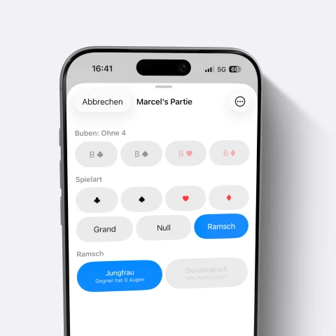 Ramsch in Grand ohne Vier