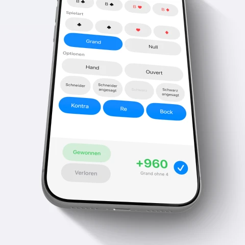 Optionen in Grand ohne Vier